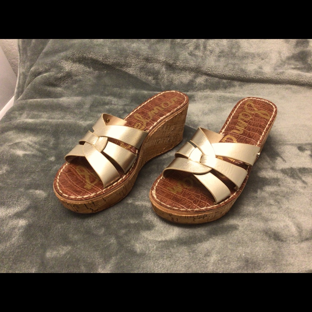 Sam Edelman Platform Wedge Sandal 6.5